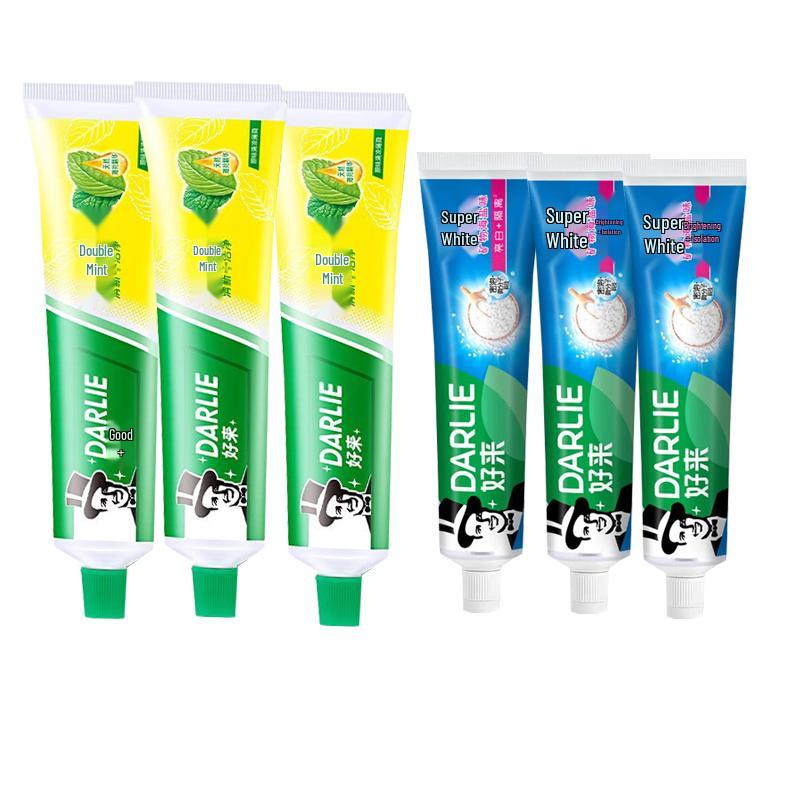 

Darlie Double Mint and Mineral Salt Toothpaste Pack