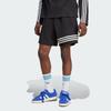 Adidas Originals Knit Lace-Up Three-Quarter Casual Shorts Men Bottoms Black IW0974