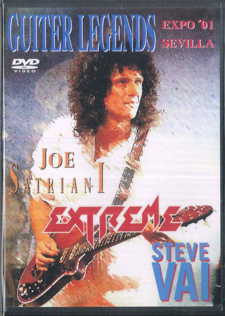DVD VARIOUS - Guitar Legends Expo 91 Sevilla (DVD NONE NOT ON LABEL Non Japan Music Video Used