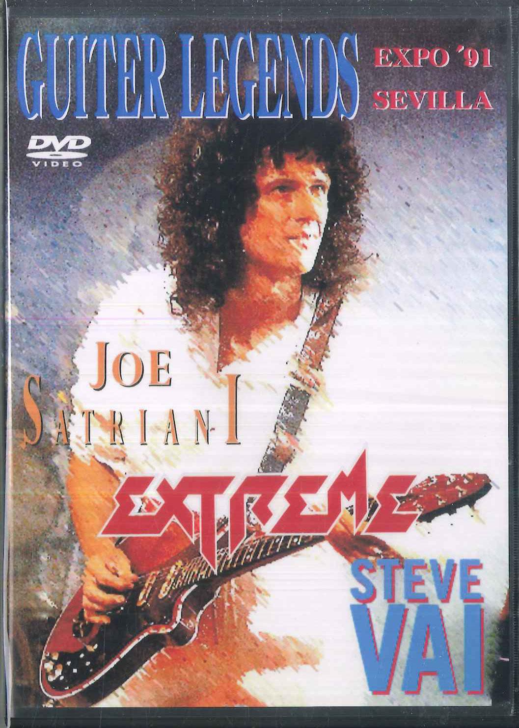 

DVD VARIOUS - Guitar Legends Expo 91 Sevilla (DVD NONE NOT ON LABEL Non Japan Music Video Used