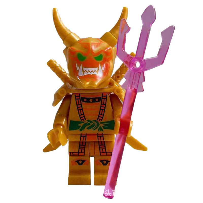 Villain Ninja Basilisk Tide Play Building Block Doll Assembly Educational Toys