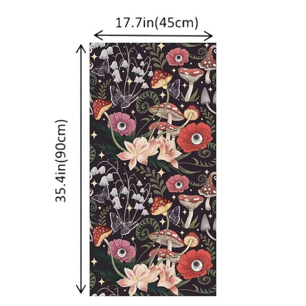 Pattern Sticker, Hotel Bedroom Cafe Renovation Wall Bookcase with Glue Self-adhesive PVC Wallpaper Commercial Waterproof