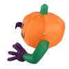 Inflatable Cute Pumpkin Ghost Blow Up Yard Outdoor Decoration Indoor Party Garden Lawn Decor Purple