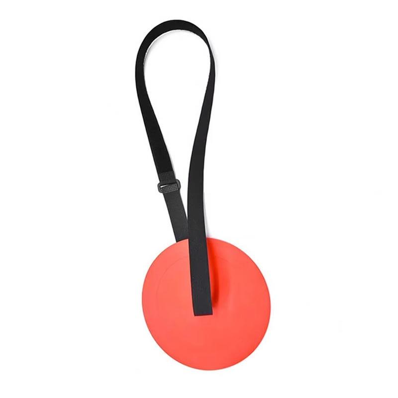 

Adjustable Soccer Training Targets Portable Football Goal Practice Boards For Shooting Drills Durable TPE Material помаранчевий