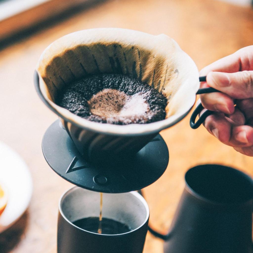 Hario V60 Metal Coffee Dripper 1 4 Cups Matte Black Vdmr 02 Mb
