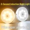 Rechargeable Smart Induction Night Light - USB, Motion-Sensor, Wireless, Energy-Saving for Bedrooms, Wardrobes, Hallways