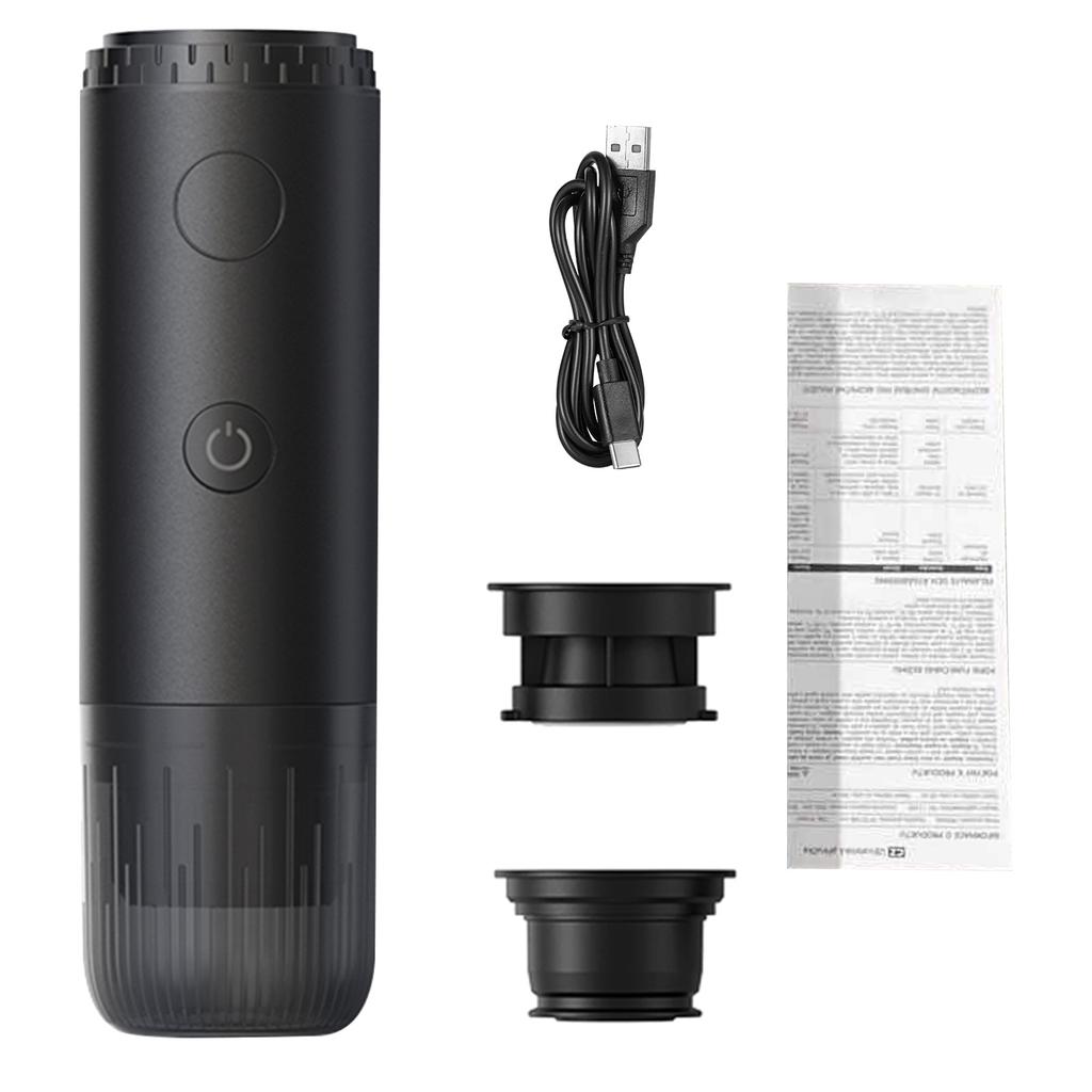  Elektrische Kaffeemaschine (Kapsel- und Pulverbetrieb, 2-in-1) mit 20 Bar Druck, 7800-mAh-Akku (wiederaufladbar) 