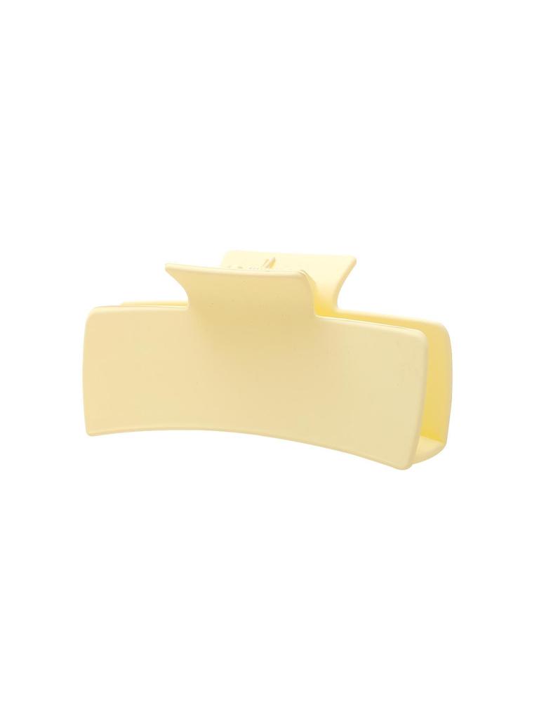 Elegant Solid Color Square Hair Claw Clip for Stylish Hair Buns