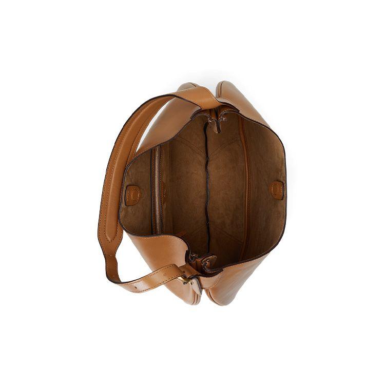 Polo Ralph Lauren Polo ID Adjustable Strap Dumpling Bag Women Handbags Light-Brown WAPOBAG02V20011