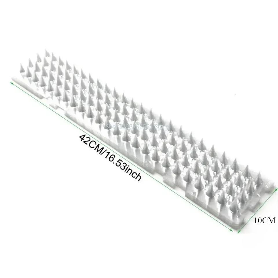 2pcs Wall Fence Deterrent Defender Spikes For Anti Cat Climb Bird Animals High-quality Plastic Garden Adjustment Protection Tool