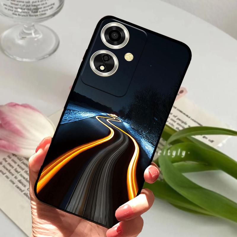 For Oppo A79 5G Case Shockproof Soft TPU Silicone Phone Cover For Oppo A79 5G Funda OppoA79 A 79 5G CPH2553 Capa Cartoon Painted