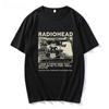 Koszulka Radiohead Męska Vintage Klasyczne Koszulki Trasa po Ameryce Północnej Rock Boy koszulka damska Camisetas Hombre Hip Hop Street casual Top