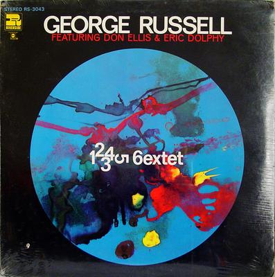 LP Record GEORGE RUSSELL, DON ELLIS, ERIC DOL - 1 2 3 4 5 6extet RS3043 RIVERSIDE 1969 US Jazz Used