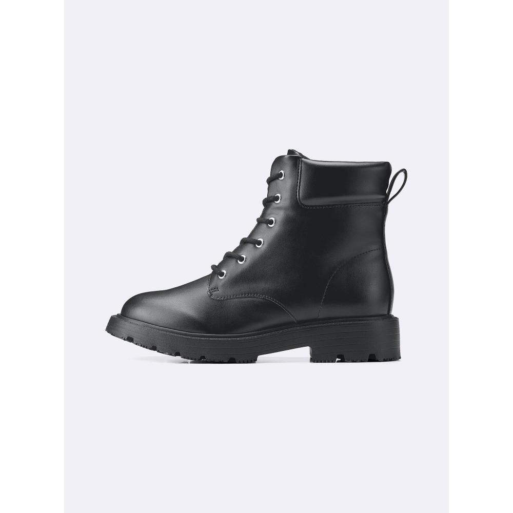 Gu By Uniqlo Kids LacE Up Work Boots + E