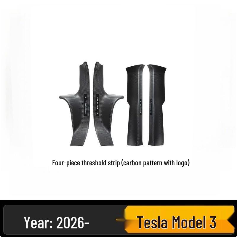 TPE Floor Mats for Tesla Model 3 Interior & Trunk
