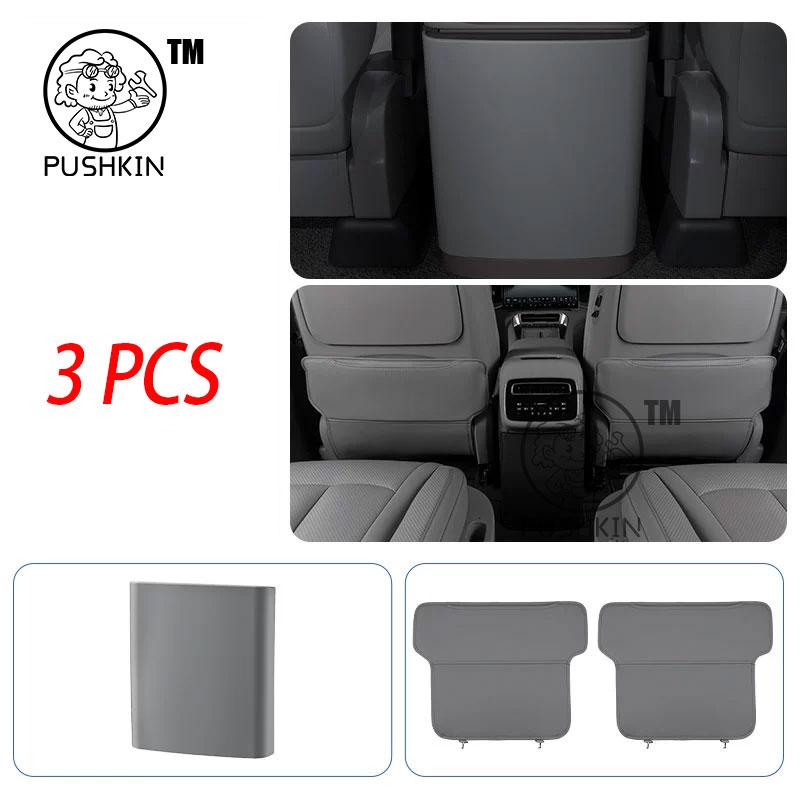 Car Rear Row Anti-kick Covers For Denza N9 2025 2026 Seat Back Kick