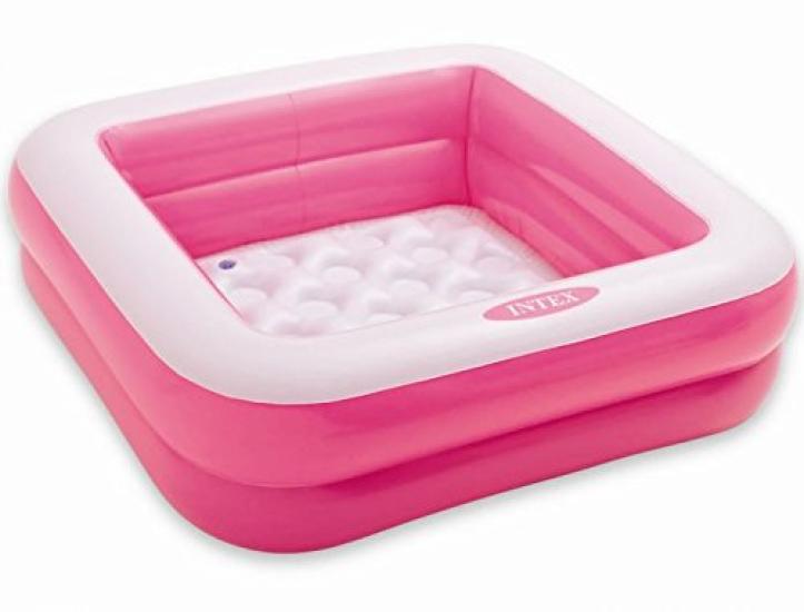 intex Bazén Hrací box Bazén Růžový 57100 85 x 85 x 23 cm