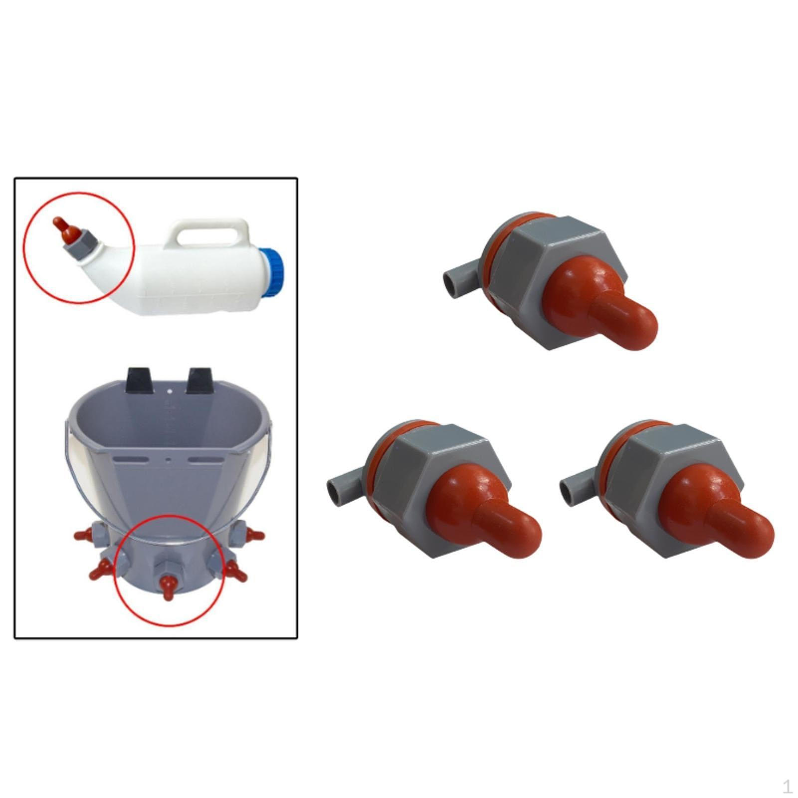 

Соски для питья козьего молока, мягкие резиновые фермерские принадлежности, герметичные соски для ягнят для мелких животных style 2