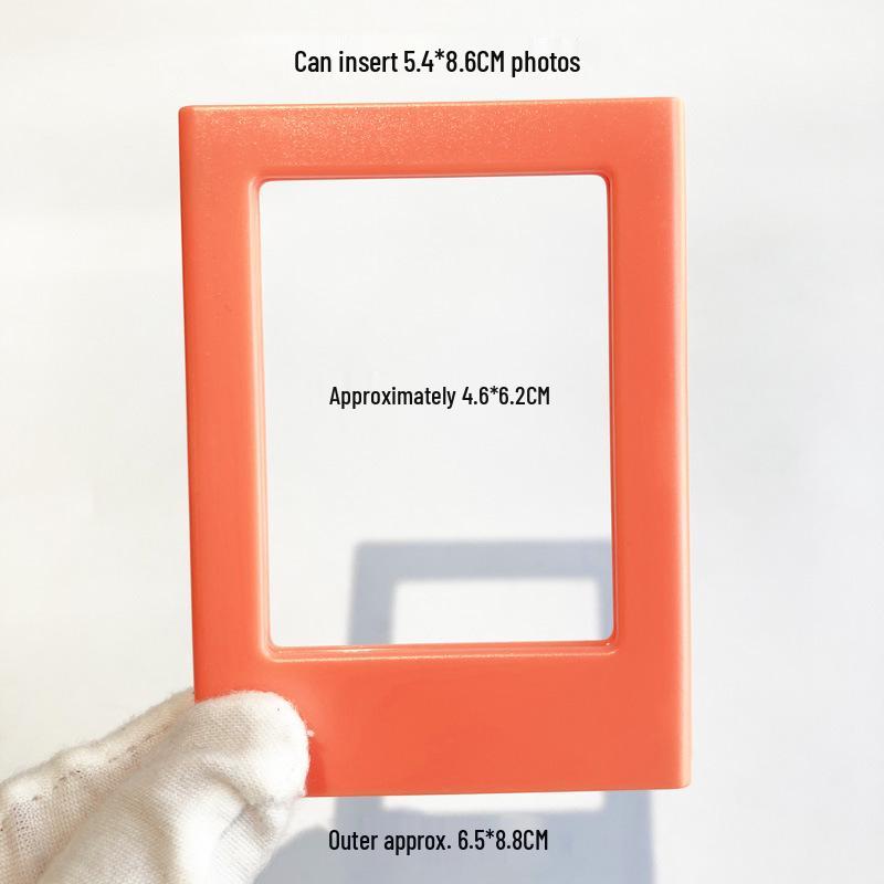 

Instax Magnetic 3-inch Photo Frame & Decorative Refrigerator Pegboard Sticker Set 6.5cm*8.8cm
