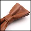 [White Fang] PU Leather Bow Tie, Simple Design, Fashionable, Stylish, Men's & Women's, NC093 (Red)