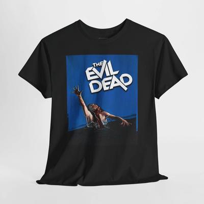 The Evil Dead 1981 Retro Movie Poster Horror Unisex Graphic T-Shirt