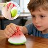 Wassermelonenscheibe Slow-Rising Quetschspielzeug Weiches TPR Fidget zur Stressbewältigung Niedliches Früchte-förmiges Dekompressions-Gadget für Kinder