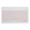 Wireless Bluetooth Keyboard Tablet Smartphone Computer Accessories Round Cap 10in