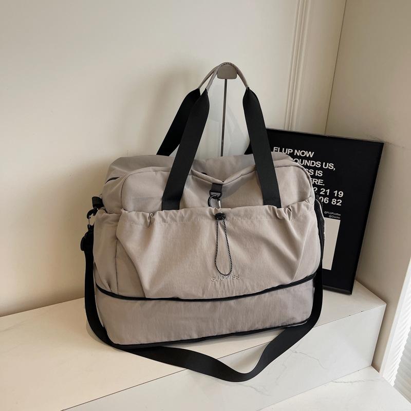 

Large-capacity multi-functional travel bag New wet and dry separation sports fitness bag Waiting for delivery storage luggage bag серый