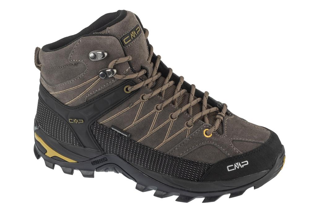CMP Rigel Mid WP, Mens Brown Trekking Shoes