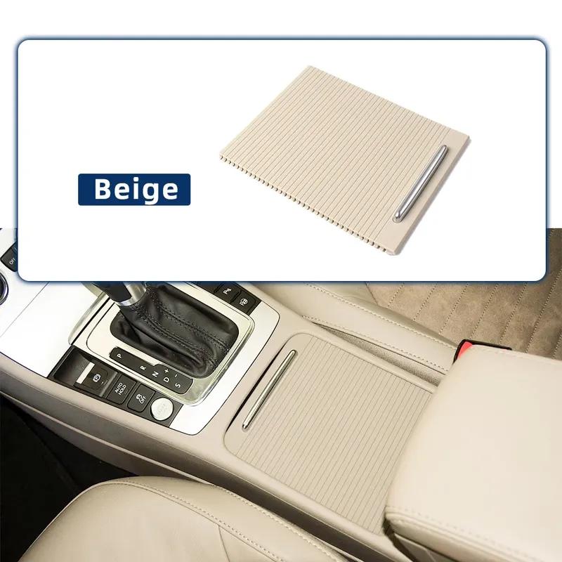 Car Console Drink Armrest Center Console Cup Holder Roller Cover Water Cup Holder Panel Cap Replacement For Passat B6 B7 CC