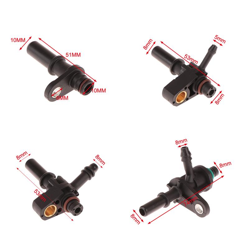 1Pc Common Rail Diesel Pump Oil Inlet And Return Pipe Joint Venturi Tube Connector For Delphi Diesel Pump Oil Inlet Return Joint