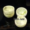Lantian Jade Small Tea Bowl & Wine Cup - Guizhou Jade Gongfu Tea Cup Collection