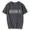 EleUnisexts Periodic Table Belarus Letter Print Funny Geek Tshirt Unisex Cotton Casual Unisex Streetwear T Shirt Belarusian Gift Tee