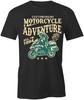 MOTORYCLE ADVENTURE TShirt Tee Short-Sleeved Cotton CLOTHING S1BSA219