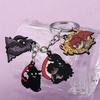 Anime Solo Leveling Character Keychain Pendant Sung Jin Woo Cosplay Props Fans Gift Jewelry