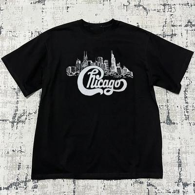 Chicago Band Βασικό T-Shirt Κοντομάνικο Πλήρες Μέγεθος S-5XL Unisex T-Shirt