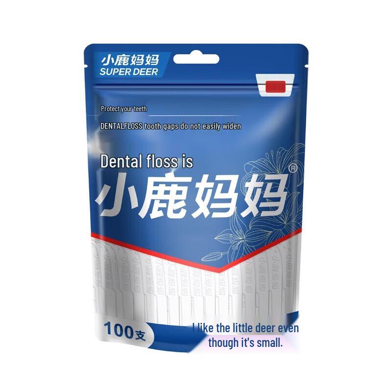 Fawnmum Double-Line Dental Floss Picks