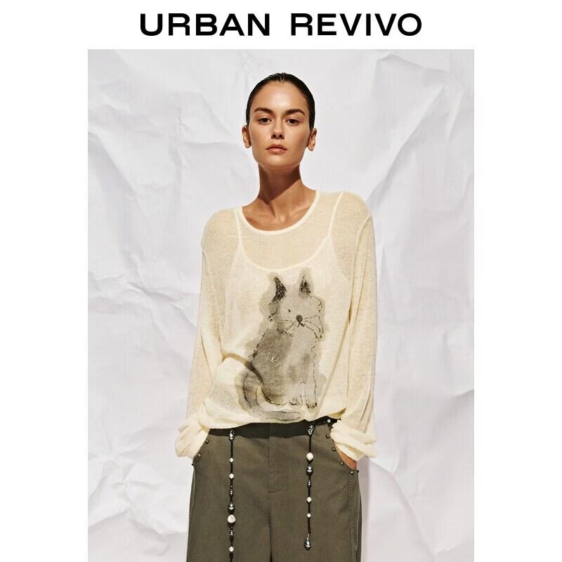 UR2025 Women s Winter Fun 3D Pattern Knit Sweater S