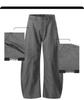 Yongfang Unisex Curved Blade Suit Pants, Loose Pleated Drape, Casual Wide-Leg Banana Style