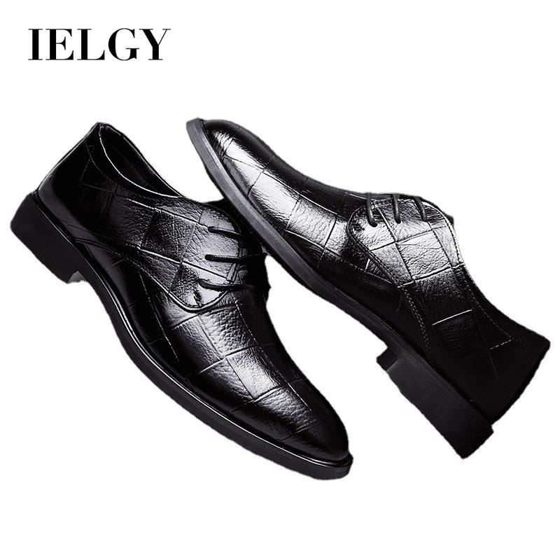 Ielgy Zapatos De Cuero Hechos A Mano Para Hombre Vestido Ielgy Zapatos De Cuero Hechos A Mano Para Hombre Vestido