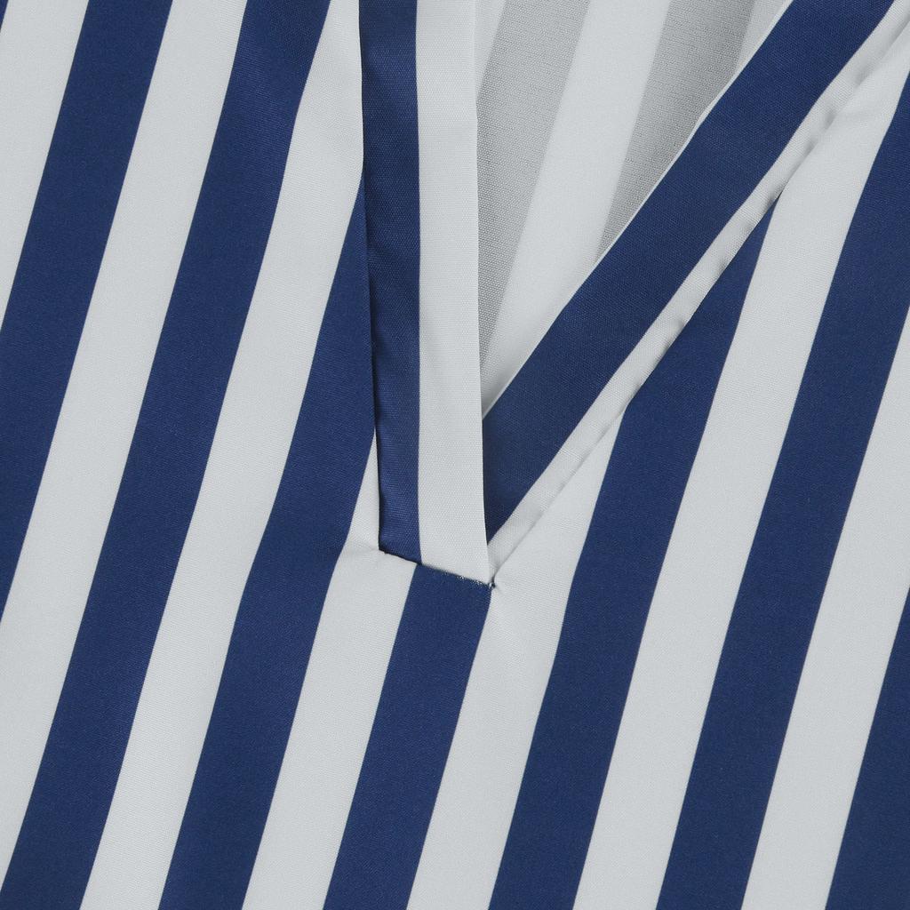 Dames Lente/Zomer Mouwloze Gestreepte Jurk Schattig En Slim Fit Mode