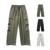 Outdoor Men's Casual Pants Men's Spring and Autumn Tooling Loose Versatile Drape Straight Sweatpants