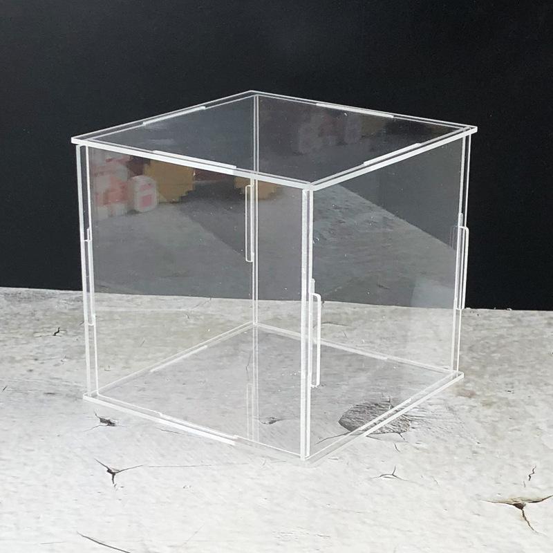 Assembled Acrylic Display Cabinets for Collectibles,Clear Acrylic Box Organizer for Protect Action Figures,Model,Dolls,Toys