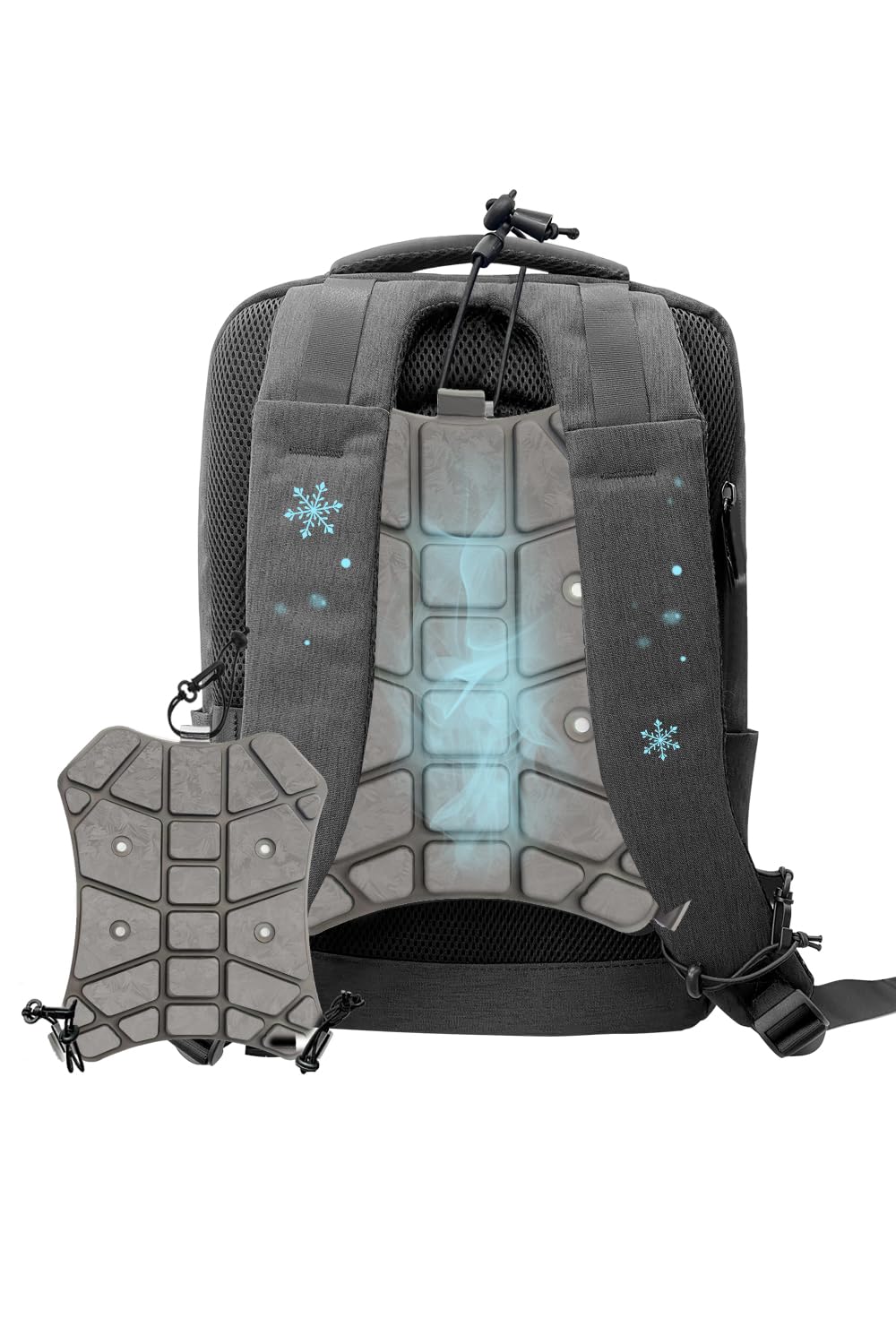 

ROFA Backpack Cooling Cooling Pad for Perfect for Commuting to or Outdoor Elementary School and [2025] Pad, Back, School, Daycare, Activities, Summer,