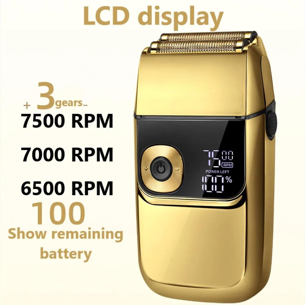 Original Barber Professional Beard Hair Shaver for Electric Shaver Rechargeable Electric Razor Balds Shaving Machine