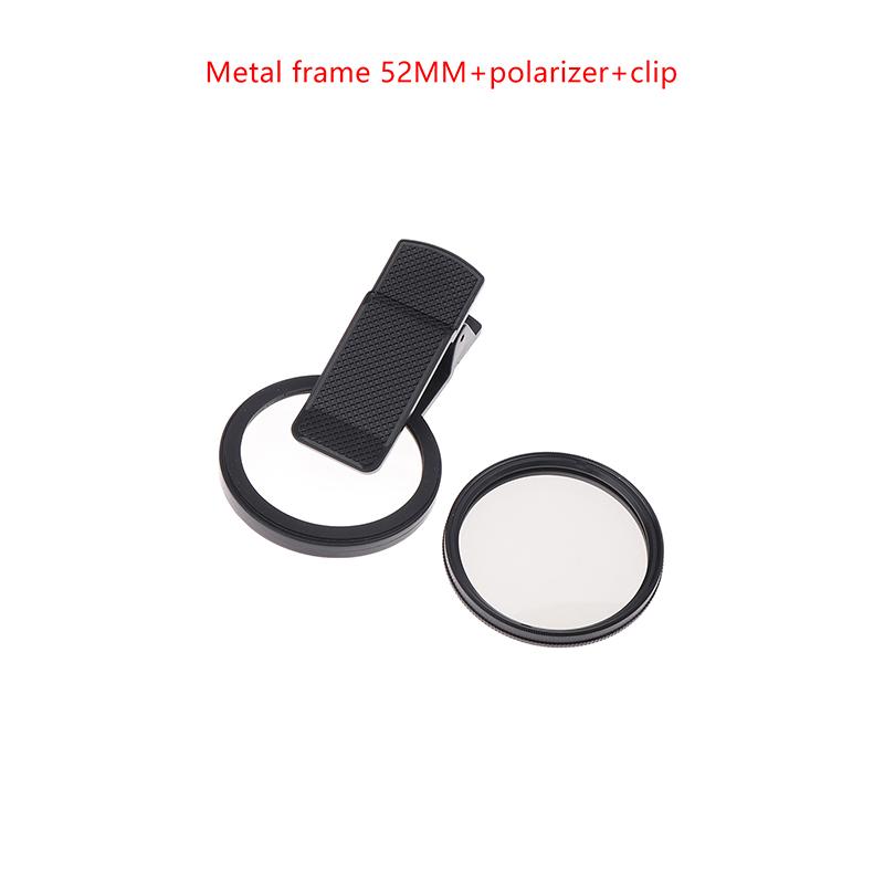 1Set Mobile Photography Polarizer Lens Filter With Clip CPL Polarizer Eliminates Reflection And High-Definition Filter