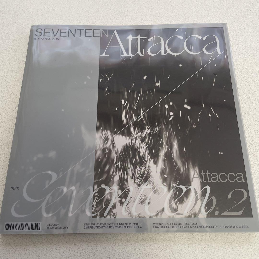 

[USED] SEVENTEEN ATTACCA First Press Limited Edition