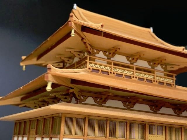 Woody Joe 1/150 Horyuji Temple Kondo Wooden Model Assembly Kit (Building)