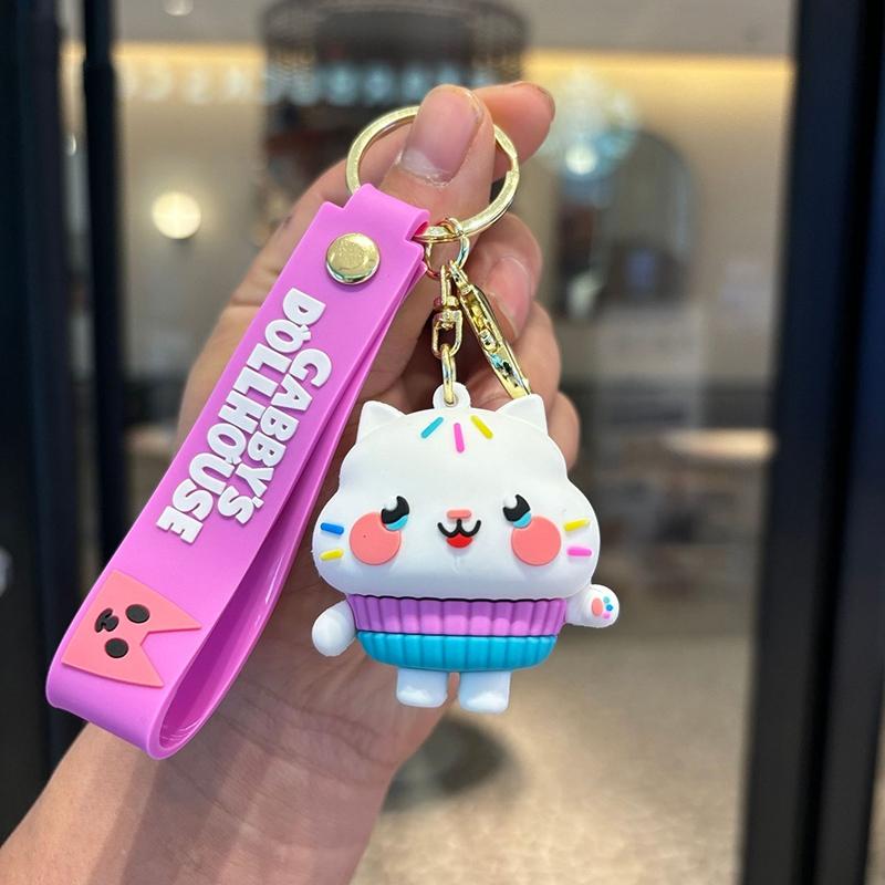 

Gabi s Dollhouse Keychain Pendant Toy Creative Cartoon Anime Character Backpack Pendant Decoration Cute Doll Birthday Gift