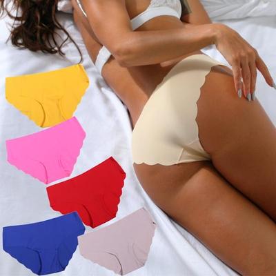 Womens Panties Soft Ultra-thin Seamless Ladies Girls Panties Briefs Sexy Lingerie Bikini Underwear